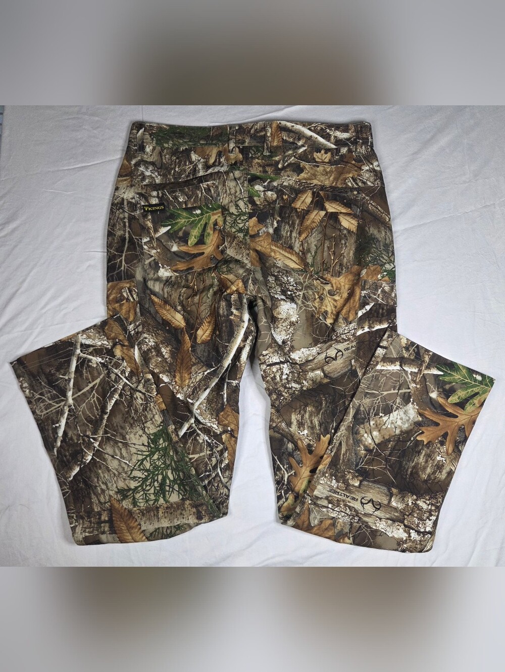 Kings Camo Realtree Edge Hunter Pants Mens Size 32x30 Multicolor Camoflauge - Picture 3 of 11